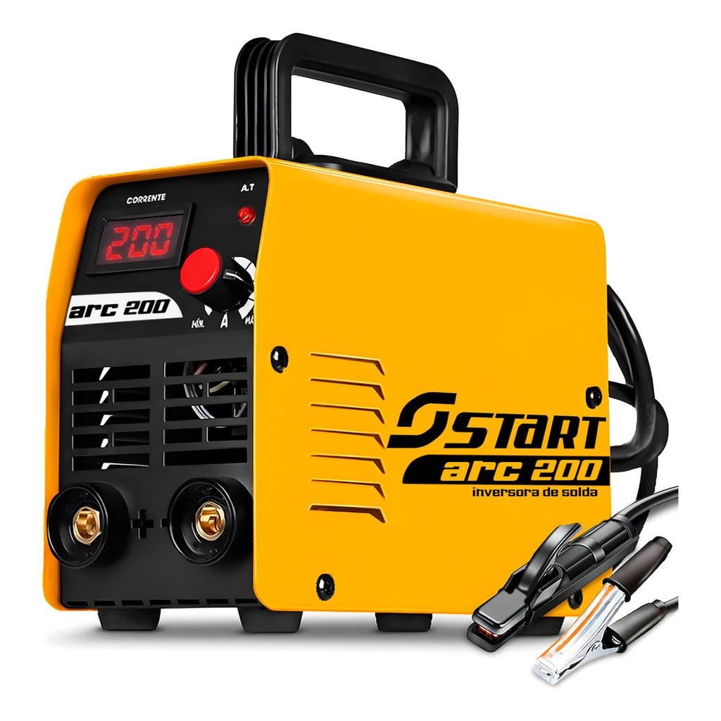 Imagem do Maquina Inversora De Solda 200a Top Arc 220v Eletrodo