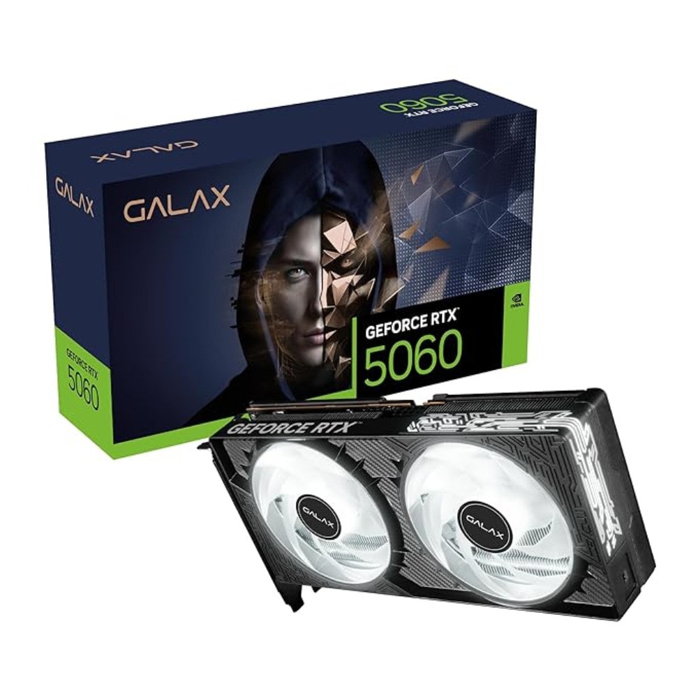 Imagem do Placa De Video Galax Geforce Rtx 5060 1 Click Oc V2 8gb Gddr7
