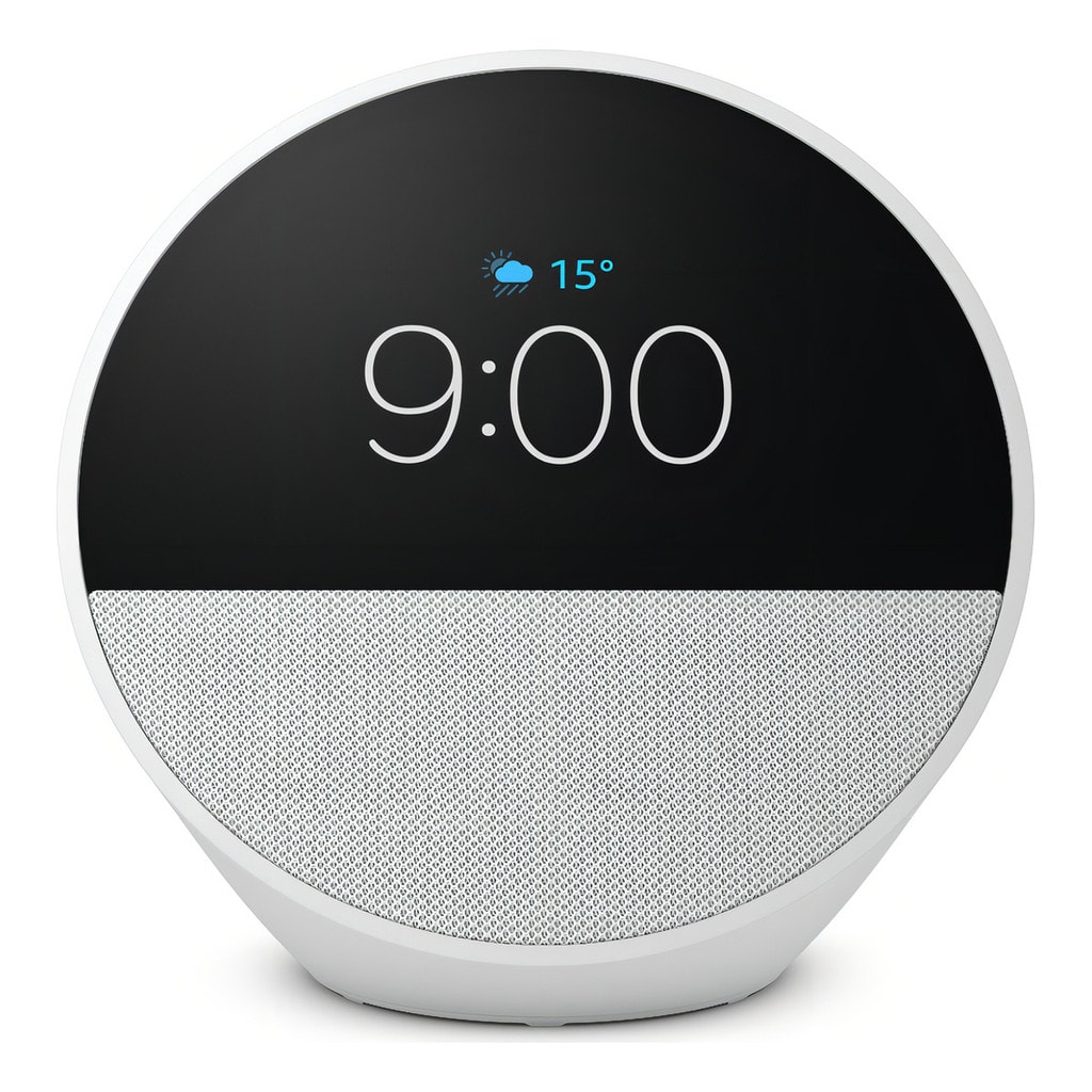 Imagem do Amazon Echo Spot 2024 Com Alexa Branca