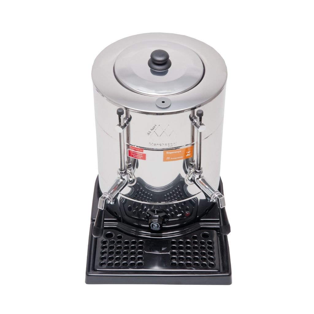 Imagem do Cafeteira Eletrica Master Inox Profissional 4 Litros 2 Torneiras 1300w Marchesoni