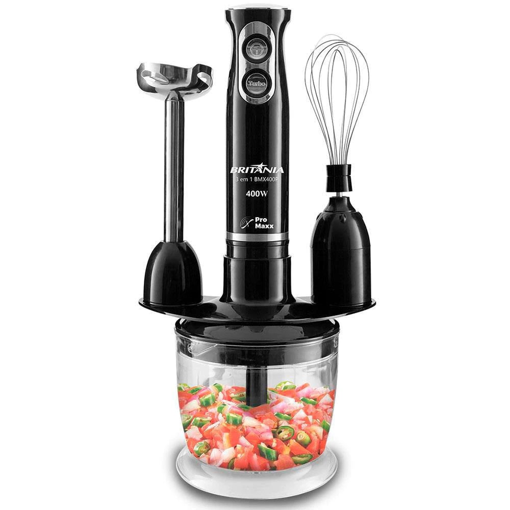 Imagem do Mixer Bmx400p 3 Em 1 Com Copo 400w Britania