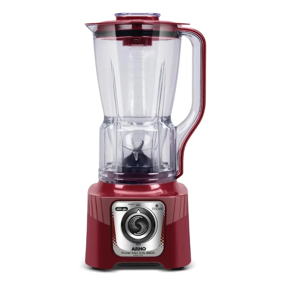 Imagem do Liquidificador Arno Power Max Xxl Ln86 2200w Carmim 220v