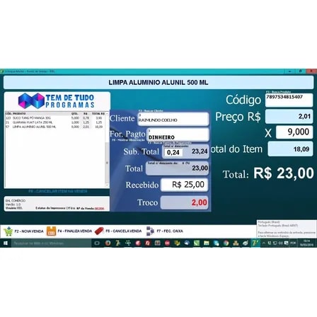 Imagem do Codigo Fonte Delphi Xe8 Do Sistema Estoque Pdv Nao Fiscal