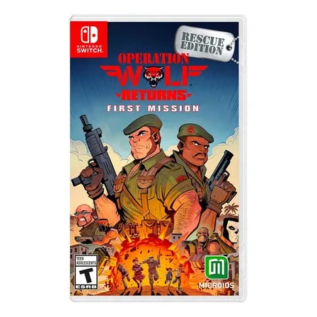 Imagem do Operation Wolf Returns First Mission Rescue Edition Switch