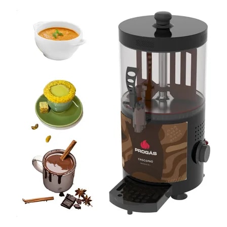 Imagem do Maquina Profissional Chocolate Quente Chocolateira Fondue 3l 220v