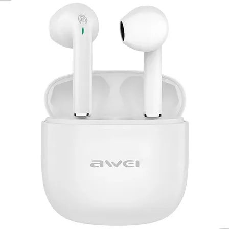 Imagem do Fone De Ouvido Bluetooth Awei T26pro Tws Para Jogos Branco