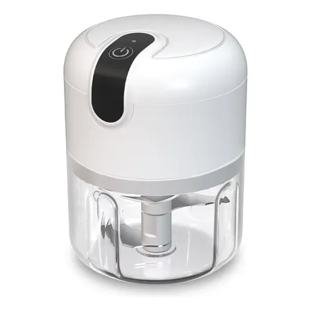 Imagem do Mini Processador Eletrico 250 Ml Prateado 3 7v