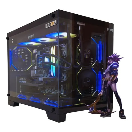 Imagem do Pc Aquario Ryzen 9 7900x 48gb Ddr5 Nvme 1tb Rtx 5060 8gb