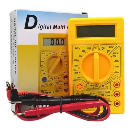 Imagem do Multimetro Digital Portatil Para Medicao De Tensao