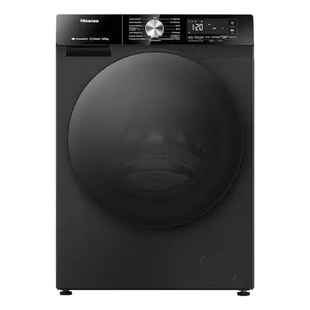 Imagem do Lava Seca Hisense 3s12 Inverter 12 8kg Wi Fi Noir Preto 127v