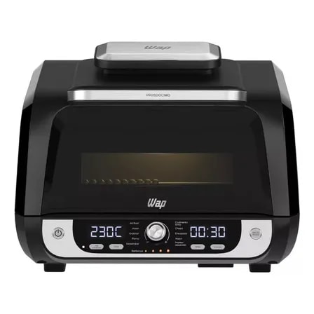 Imagem do Fritadeira Eletrica Air Fryer 12 Em 1 Barbecue Wap Digital Cor Preto