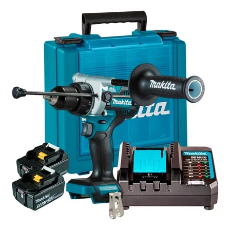 Imagem do Parafusadeira Furadeira 18v Dhp486 Makita 2 Bat 5a Maleta Nf