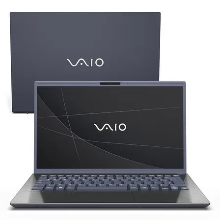 Imagem do Notebook Vaio F14 13 Gen Intel Core I5 16gb 512gb Ssd 14 Full Hd Antirreflexo Windows 11 Home Plus Sl Gunmetal Desbloqueio Por Digital Pc8970c11x B0911h