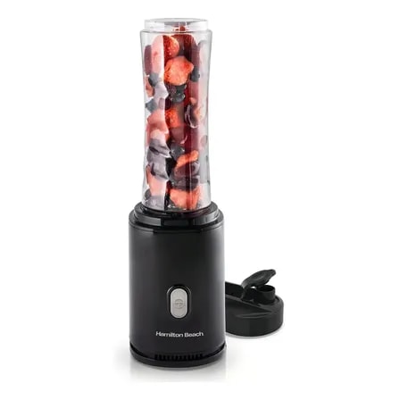 Imagem do Blender Hamilton Beach Portatil Mini Liquidificador Tritan Preto 127v