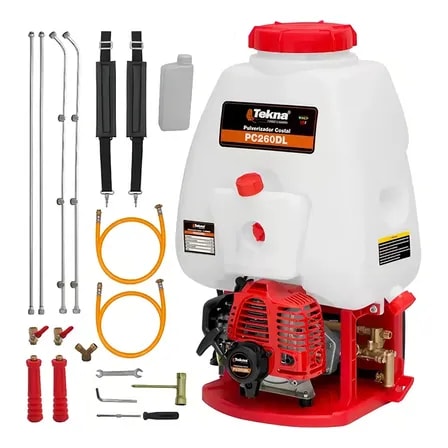 Imagem do Pulverizador Costal A Gasolina 1 Hp 25l Pc260dl Tekna