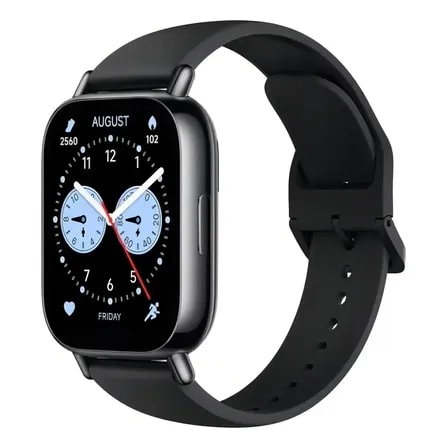 Imagem do Smartwatch Xiaomi Redmi Watch 5 Lite 1 96 Preto Desenho Da Pulseira Milanese Milanes