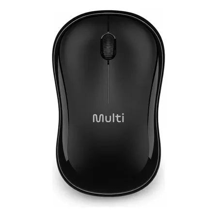 Imagem do Mouse Multilaser Ms270 Wireless Sem Fio Original Promocao Preto