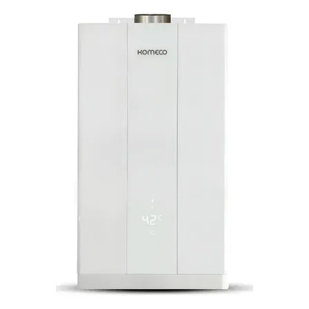 Imagem do Aquecedor Agua Gas Komeco 21l Branco Gn Bivolt Home 127 220v