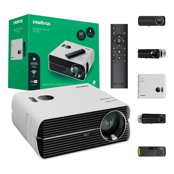 Imagem do Projetor De Imagens Full Hd Alta Definicao Conecta Celular