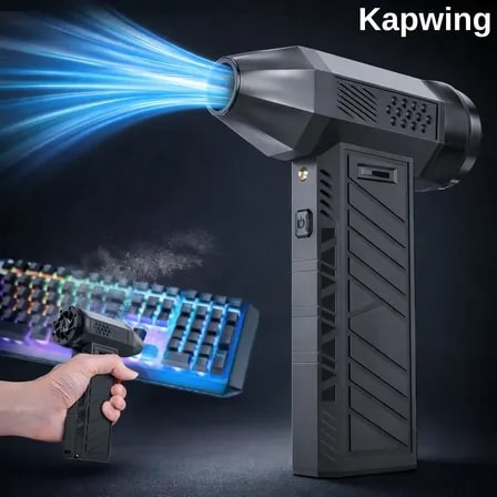 Imagem do Mini Soprador E Aspirador Kapwing Portatil Para Limpeza Com Bateria Preto 127 220v