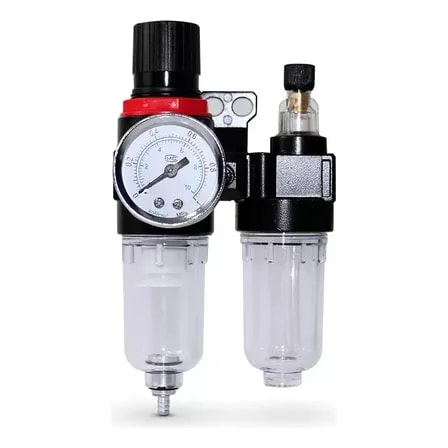 Imagem do Rotta376 Afc 2000 Manometro Filtro Eliminador De Agua Lubrificador Regulador Pressao 1 4