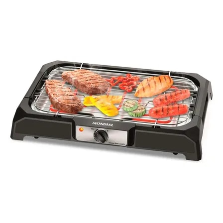 Imagem do Churrasqueira Eletrica Mondial 1800w Ch 05 Preto 127v