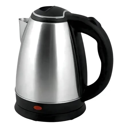 Imagem do Jarra 1 8l Chaleira Bule Aco Inox Prateada Eletrica Cozinha Prateado 127v