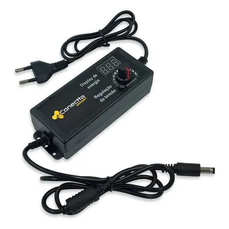 Imagem do Fonte 3 A 24 Volts 3 Amper Com Voltagem Potencia Ajustavel