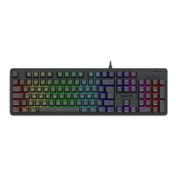 Imagem do Teclado Redragon Membrana Gamer Netherbane Rgb K521 Rgb