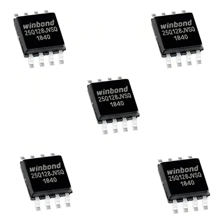 Imagem do Kit 5 Ci De Bios 128mbit Flash 3 3v Soic8 25q128jvsq Kit5