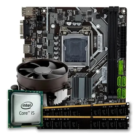 Imagem do Kit Upgrade Intel Core I5 Placa Mae 16gb Ddr3 Cor Preto