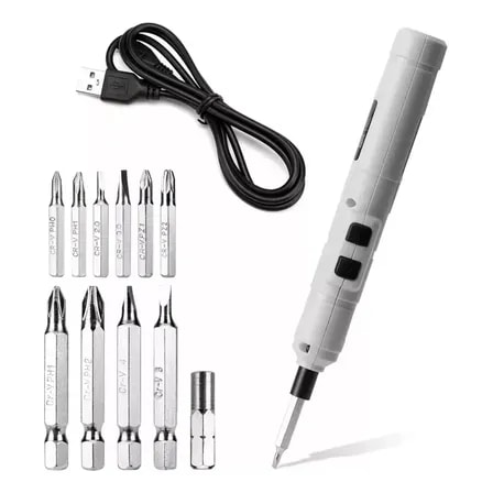 Imagem do Parafusadeira Bateria Recarregavel Para Consertar Celular 127 220v