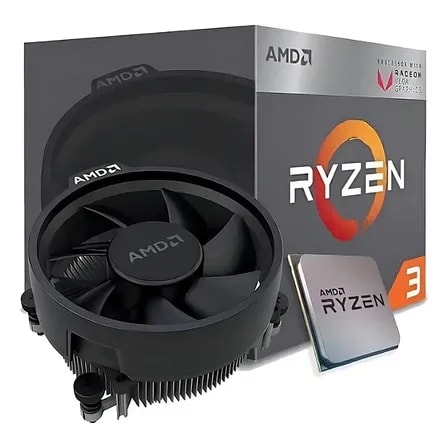 Imagem do Processador Gamer Amd Ryzen 3 3200g Yd3200c5fhbox De 4 Nucleos E 4ghz De Frequencia Com Grafica Integrada