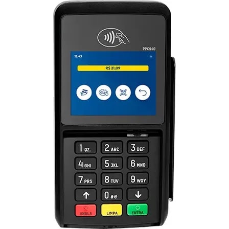 Imagem do Pin Pad Ppc940 Usb Com Tela Touchscreen Gertec Preto