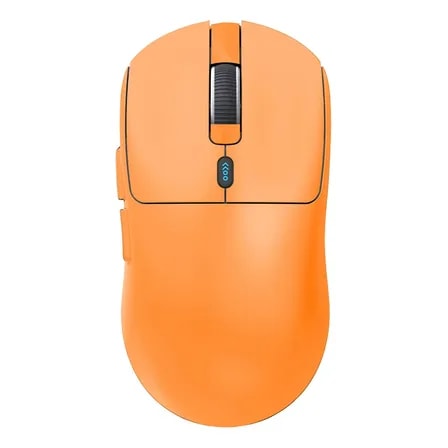 Imagem do Mouse Gamer Sem Fio Bluetooth Tri Mode 18000 Dpi Paw3311 Recarregavel Fire Phoenix Bk R1x Laranja