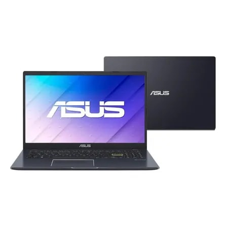 Imagem do Notebook Asus Vivobook Go 15 Intel Celeron Dual Core N4500 4gb Ram 128gb Emmc Windows 11 Home Tela 15 6 Led Star Black E510ka Br808ws