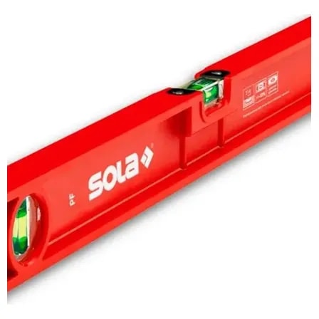 Imagem do Nivel 2 Bolhas 60cm Plastico Abs Marca Sola Pf60 Precisao Bricolagem
