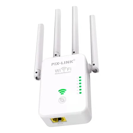 Imagem do Repetidor Wifi Pix Link Wr49s4t 300mbps 4 Antenas Amplificador Sinal