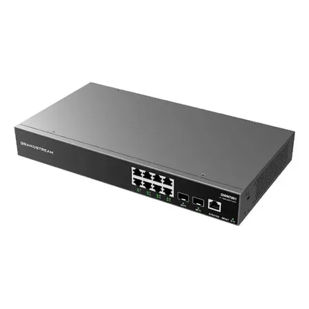 Imagem do Switch 8 Portas Poe 2p Sfp Gerenciavel Grandstream Gwn7801p