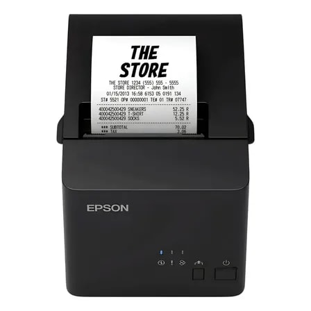 Imagem do Impressora De Cupom Epson Nao Tm T20x Ethernet Preto 127 220v