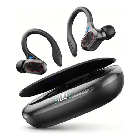 Imagem do Fone De Ouvido Jskj In Ear Bluetooth 5 3 Com Cancelamento De Ruido Esportivo E A Prova D Agua Para Corrida