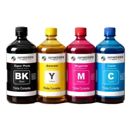 Imagem do Kit Recarga 4 Litros Compativel Epson Impressink L3210 L3250