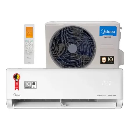Imagem do Ar Condicionado Split 18 000 Btus Inverter Ai Ecomaster Q F Cor Branco 220v