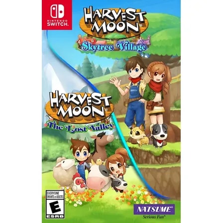 Imagem do Jogo Harvest Moon The Lost Valley E Skytree Village Para Nintendo Switch