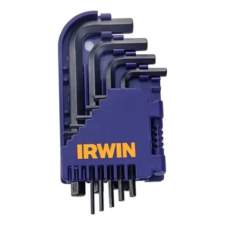 Imagem do Jogo Chave Allen Curta De 1 5a10mm 10 Pcs Irwin Azul Escuro
