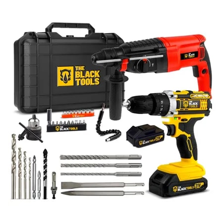 Imagem do Martelete Rompedor 900w Sds Plus C Parafusadeira 21v Impacto Vermelho Preto 220