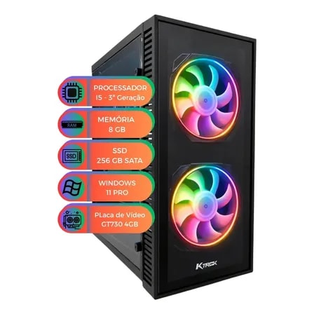 Imagem do Pc Gamer I5 3470 8gb Ram Ssd 256gb Placa D Video Gt730 Win11 256 Gb 8 Gb Gt 730