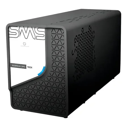 Imagem do Nobreak Sms Tech 700va 29301 Entrada Bivolt E Saida 115v Cor Preto