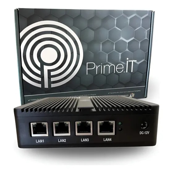 Imagem do Firewall Pfsense Appliance 4 Portas 8gb Ram 128gb Ssd Mini Pc Prime It Fanless 4 Portas Ethernet Ethernet Roteador Seguranca De Rede