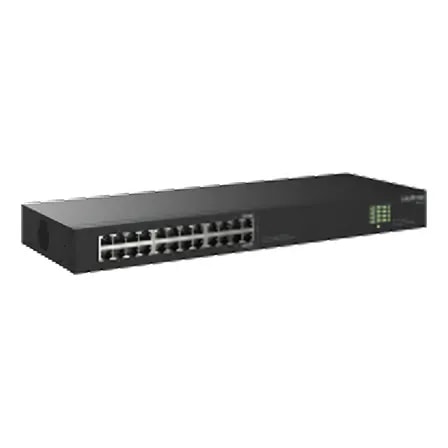 Imagem do Switch Intelbras Gigabit S1124g 24 Portas 10 100 1000 Preto